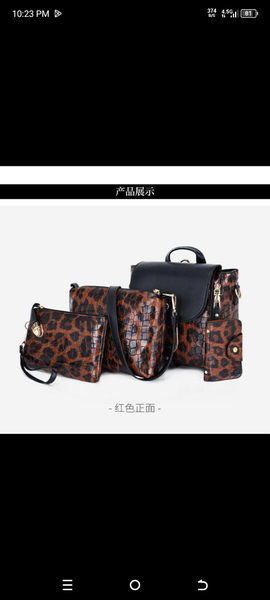 4 in 1 ladies bags