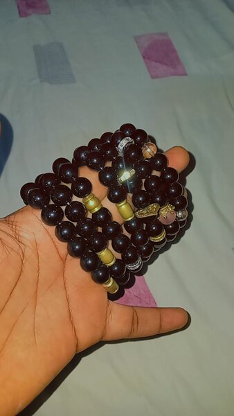 Obsidian bracelets