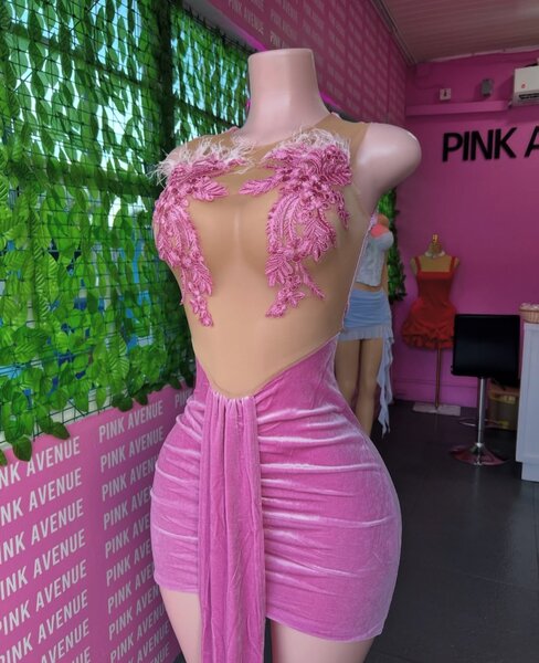 Pink dress