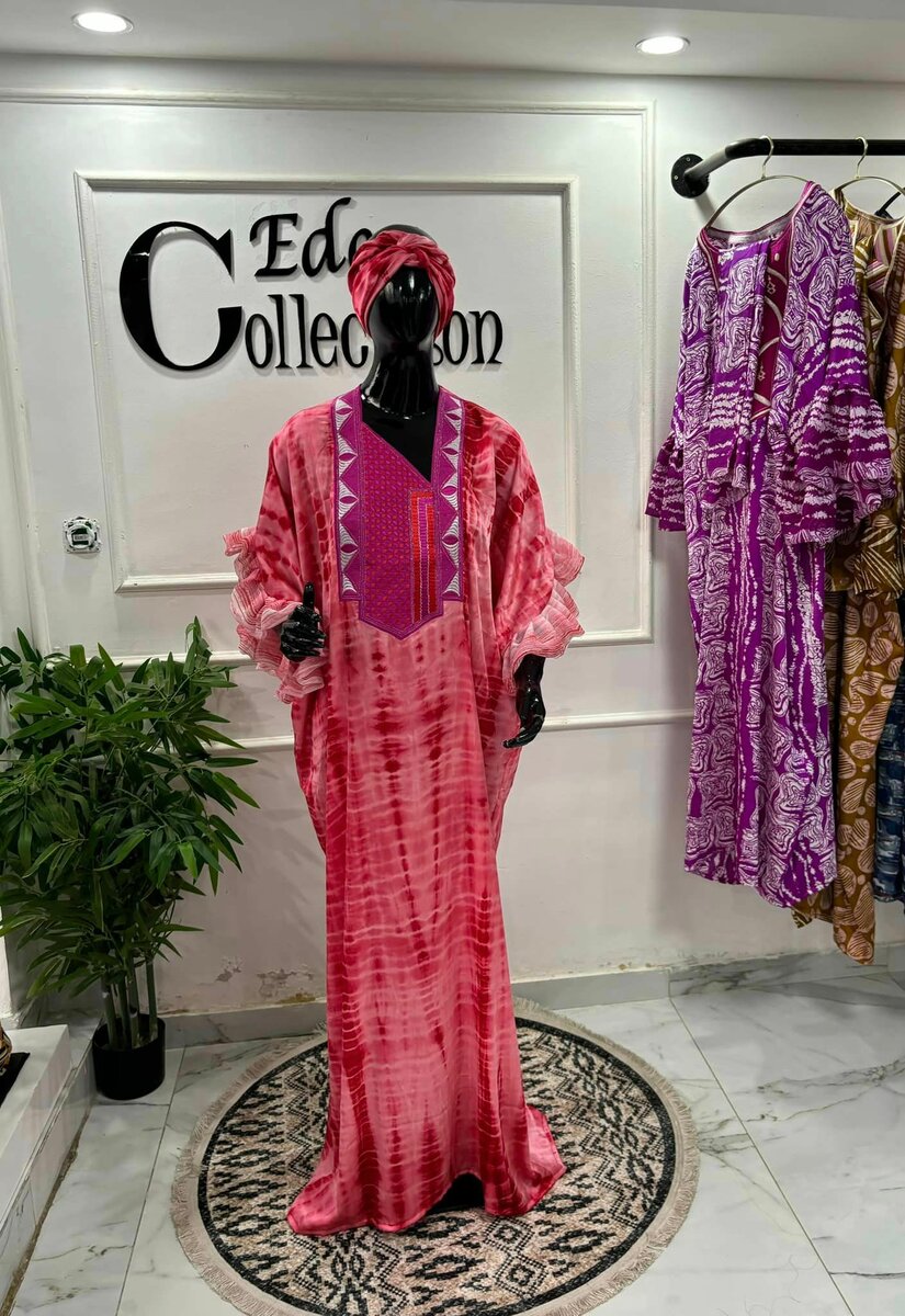BOUBOU EN SOIE BRODÉ