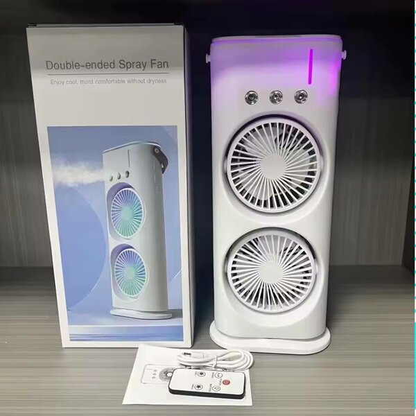 ventilateur de climatisation rechargeable par pulvérisation