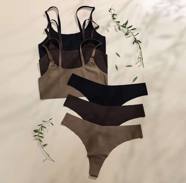 2pcs seamless bra and pant