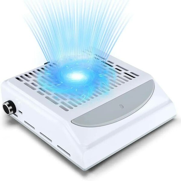 Aspirateur Ongles Professionnelle 100W,Avec Filtre,Usb Inter