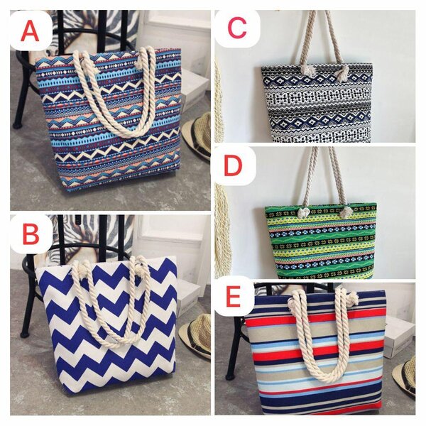 Beautiful tote bags