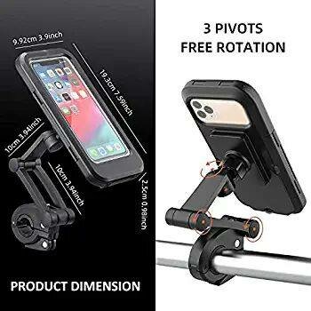 Support Téléphone Vélo 360°