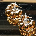 set of earrings Gold plated