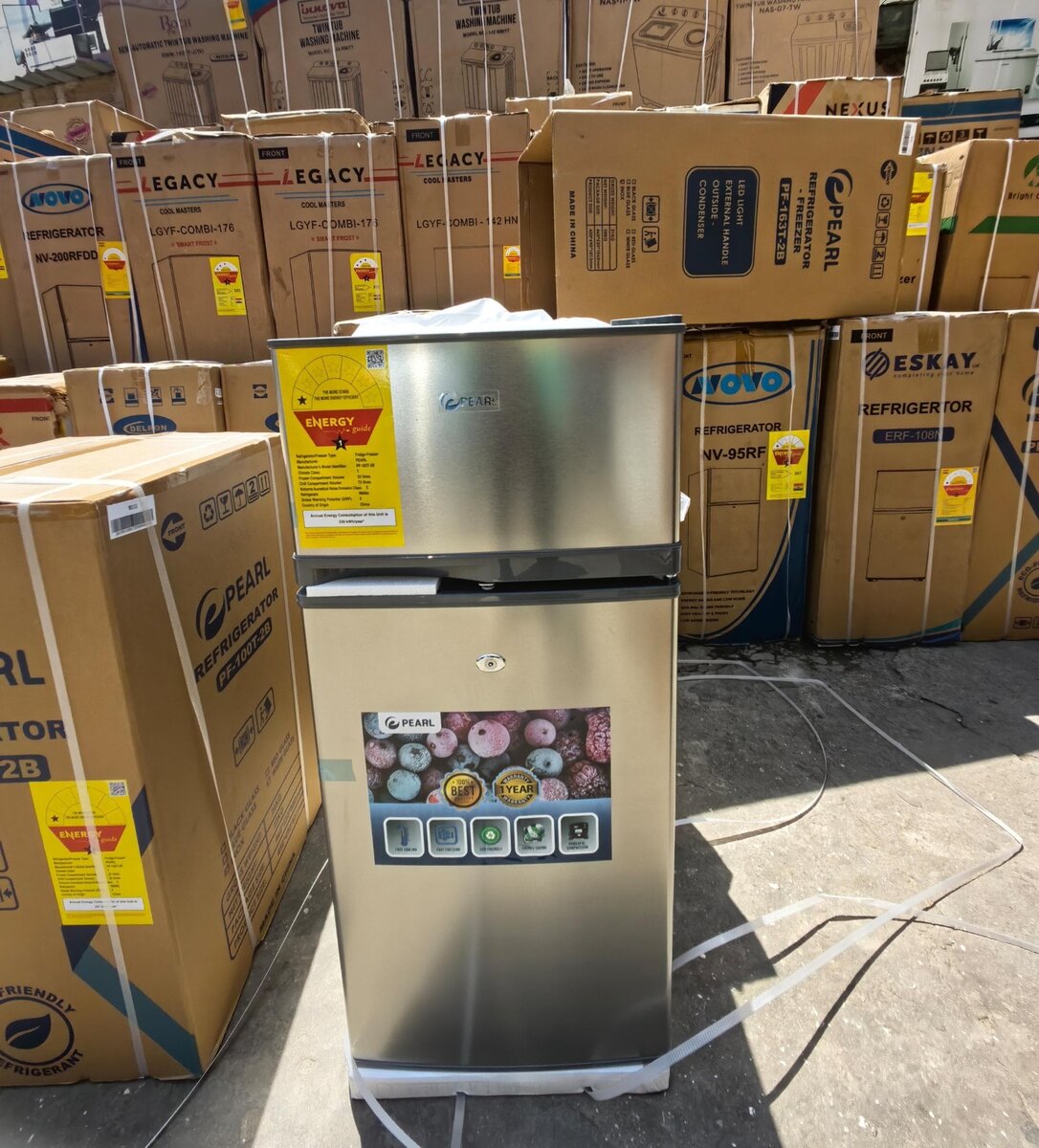 Pearl 16T double door Refrigerator