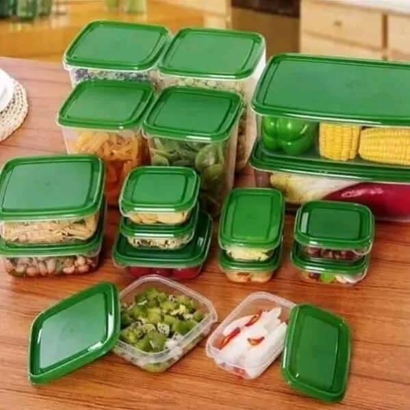 17pcs Set Storage Bowls
