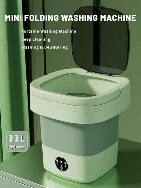 Foldable washing machine
