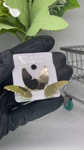 Butterfly earrings