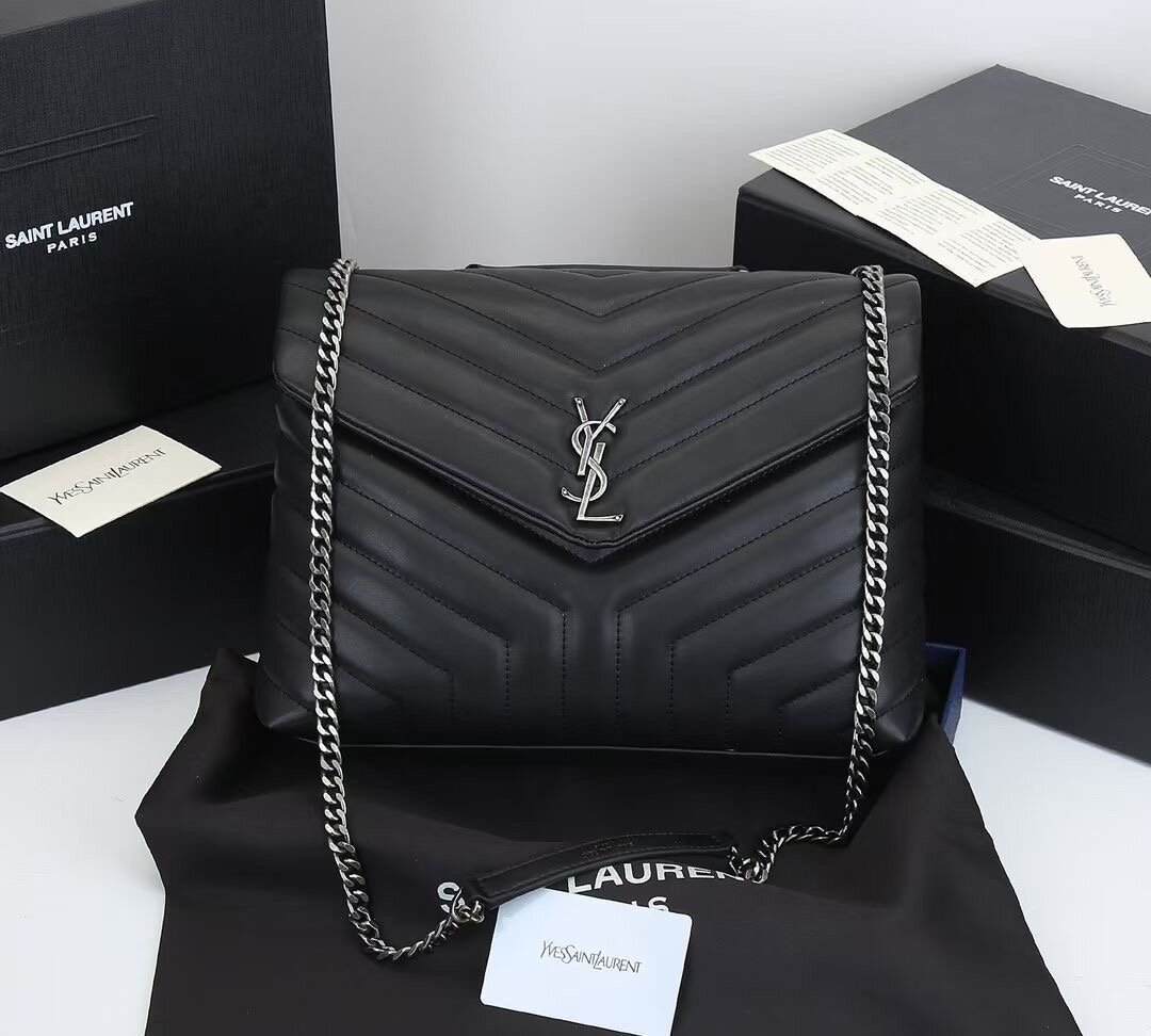 Sac en cuir de marque Ysl