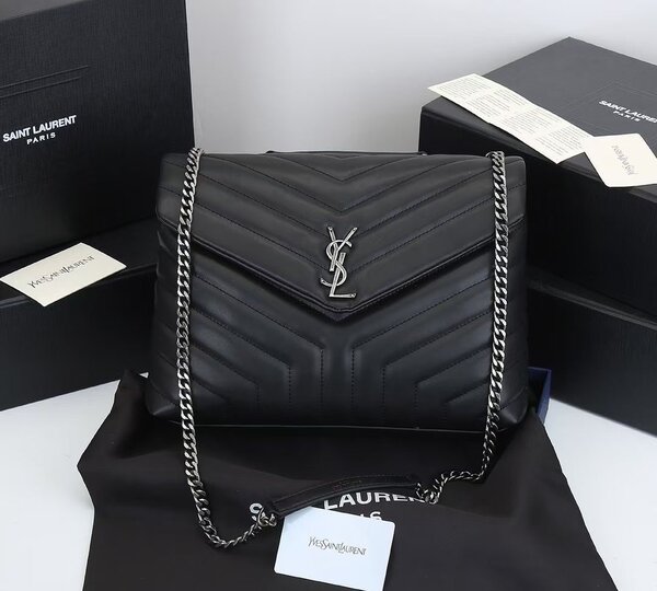 Sac en cuir de marque Ysl