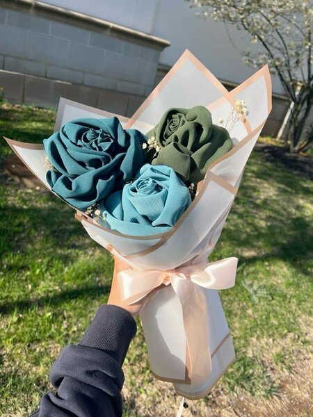 Bouquet et box de foulard