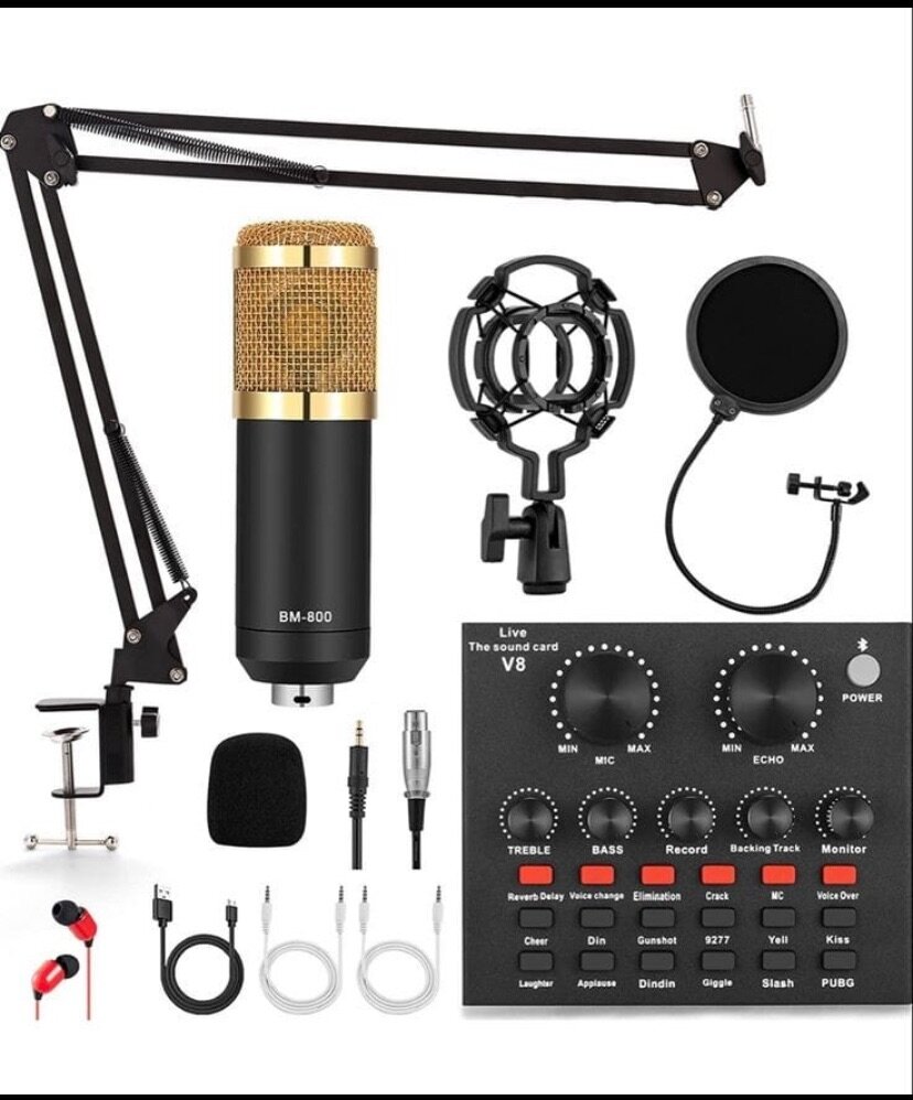 enregistrement Pour Microphone à Condensateur BM800, Ensembl