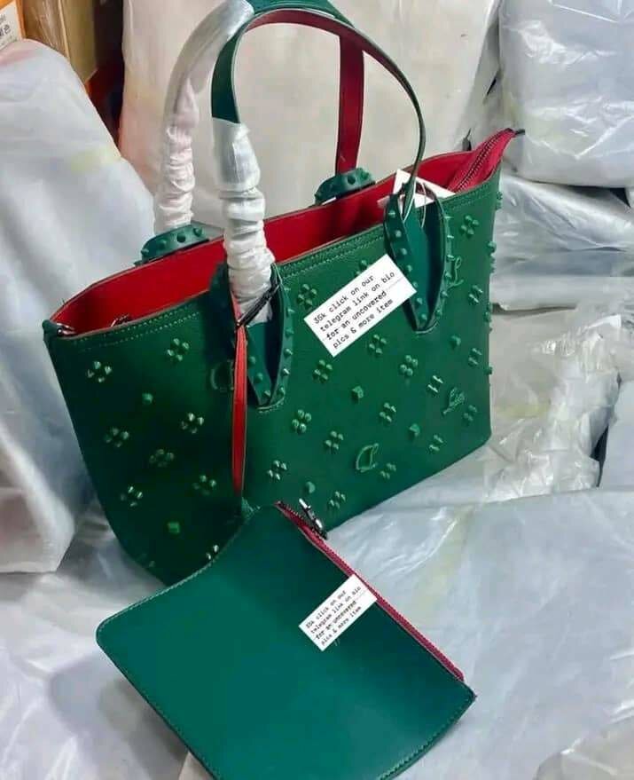 Sac à main vert élégant
