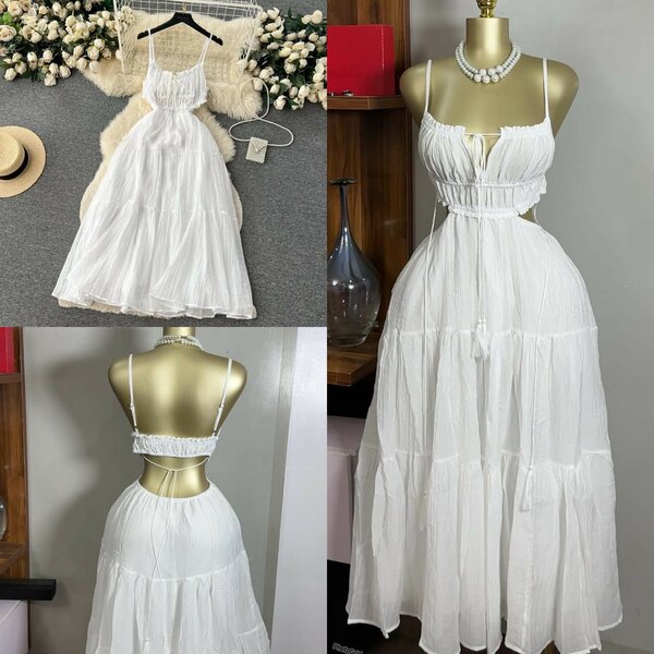 Robe d'été fluide bohème