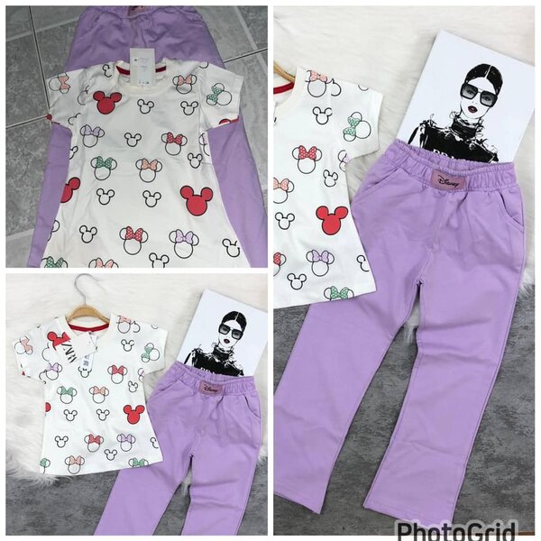 t-shirt avec pantalon ensemble de vêtements pour enfants ZARA