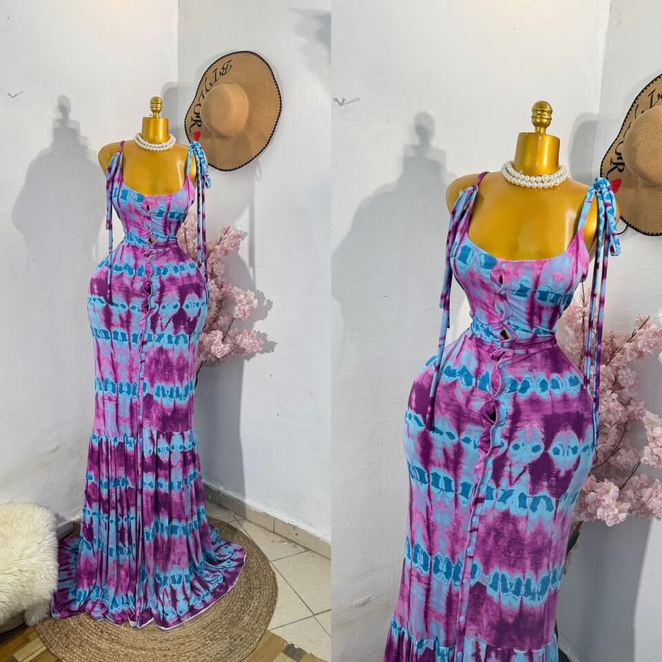 Robe Bohème Imprimée Élégante