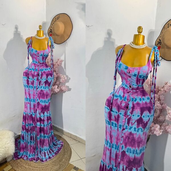 Robe Bohème Imprimée Élégante