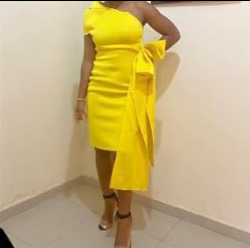 Robe jaune