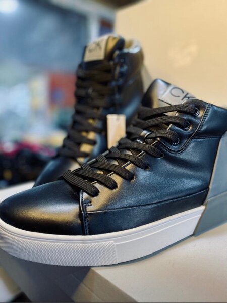 Sneakers en cuir élégant