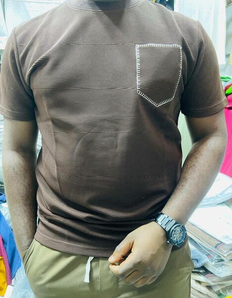 Round neck Tee's