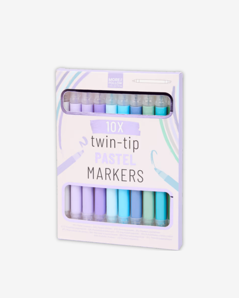 Marqueurs Pastel double-pointe