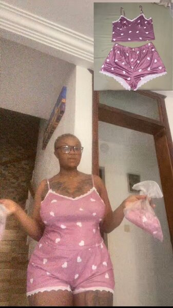 Pyjama Femme Rose Cœurs