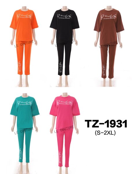 Coats 200, two piece in orange 100, pink dress 100