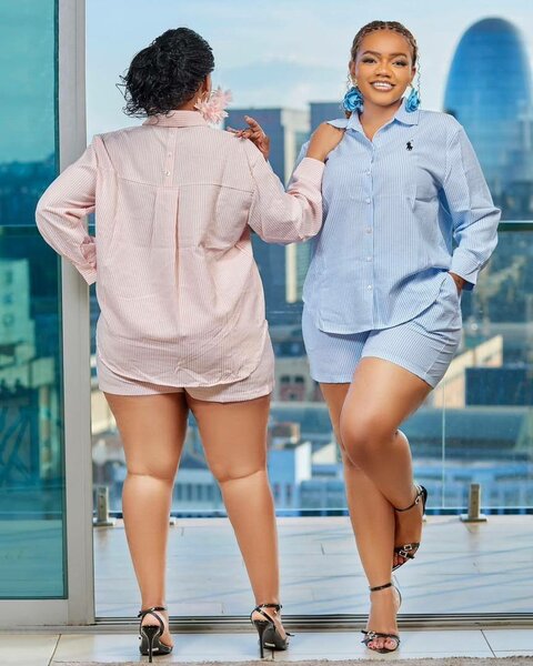 Ensemble chemise et short chic
