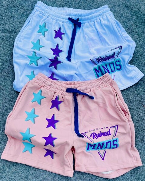Shorts de sport étoiles tendance