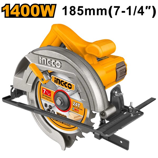 Scie circulaire 1400W Ingco