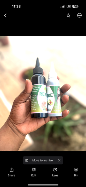 Restore hair oil