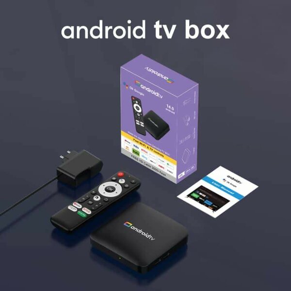 Box TV Android avec Télécommande