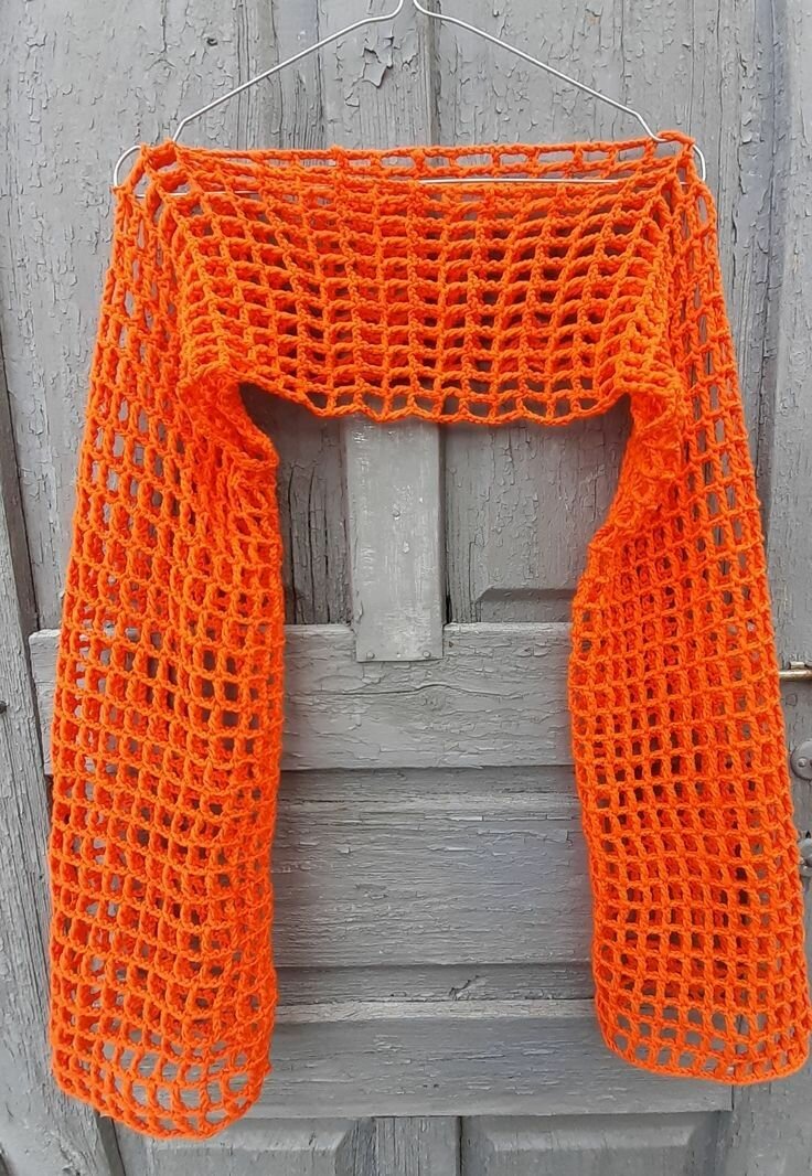 Crochet shrug
