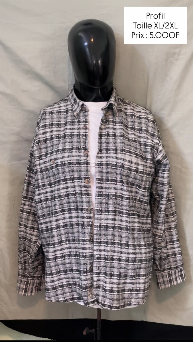 Chemise à carreaux XL/2XL