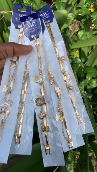 Girlie bracelets