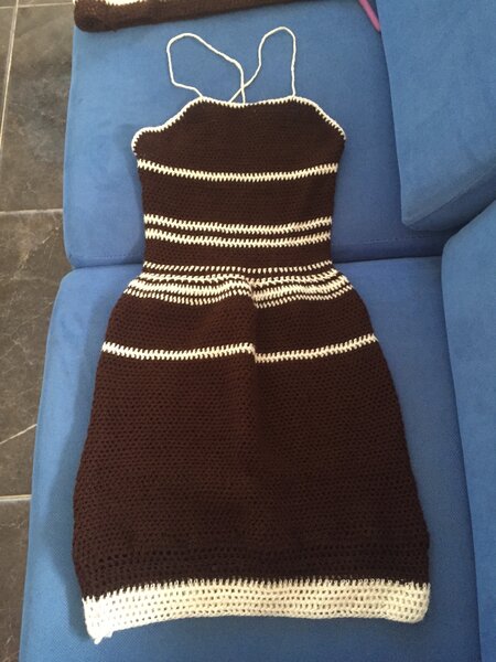 Chic robe en laine