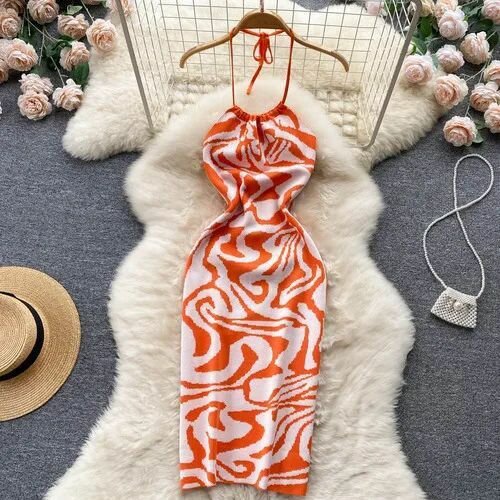 Seaside Holiday Floral Slip Dress