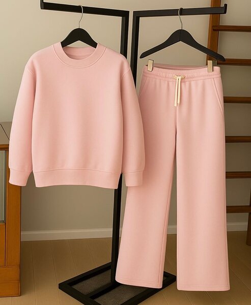 Ensemble de survêtement rose