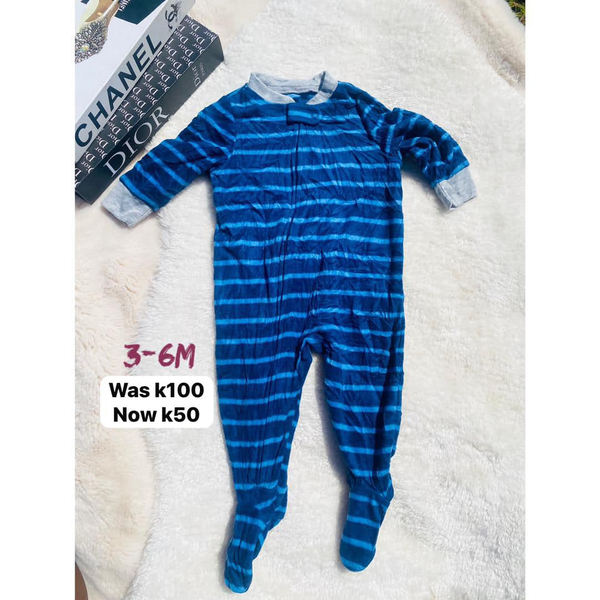 Romper bleu