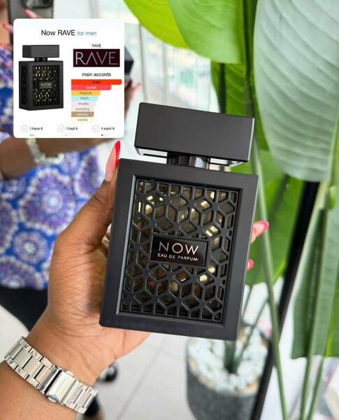 Rave now for men..