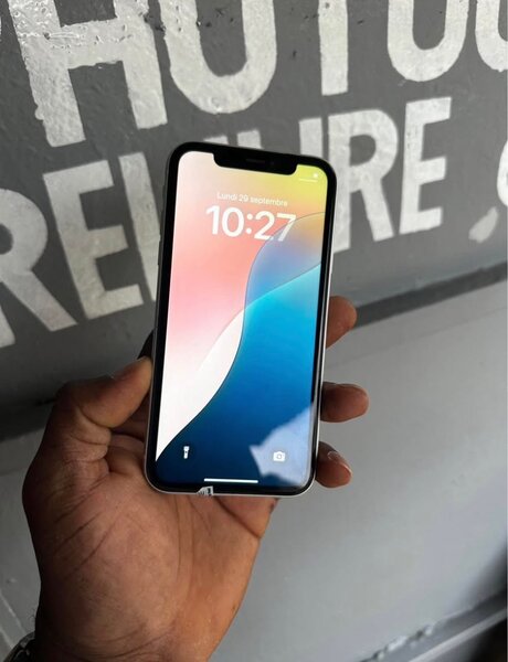 IPhone XR blanc