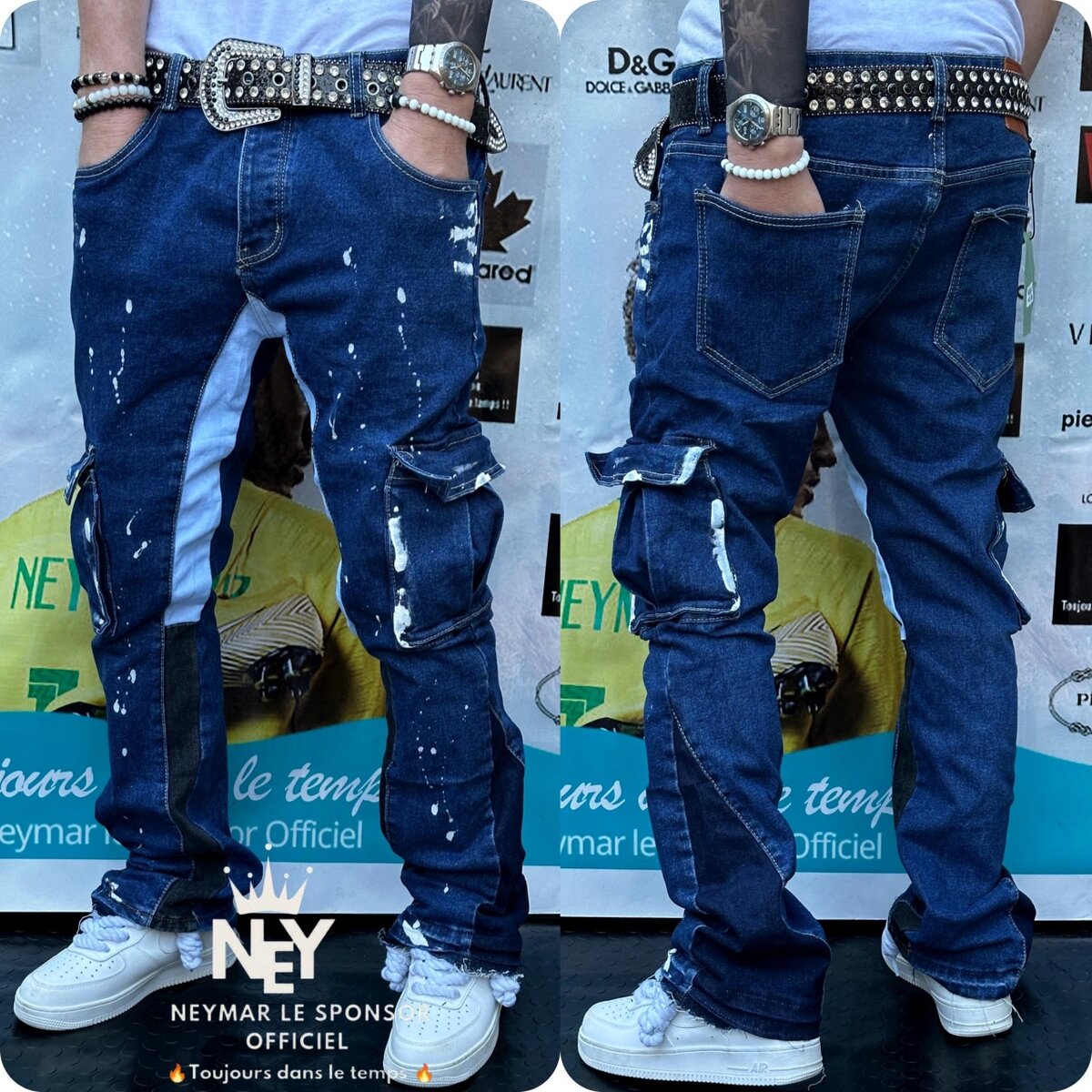 Jeans gros bas