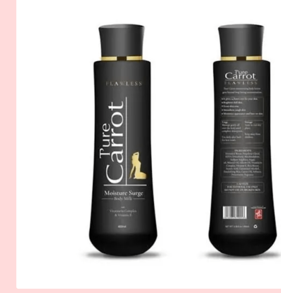 Pure Carrot Lotion