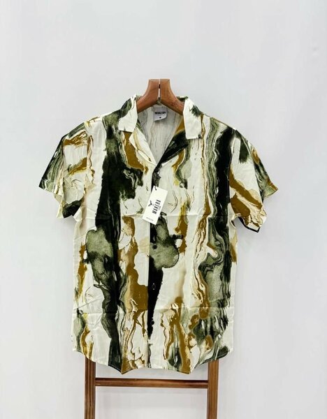 Chemise homme imprimée moderne