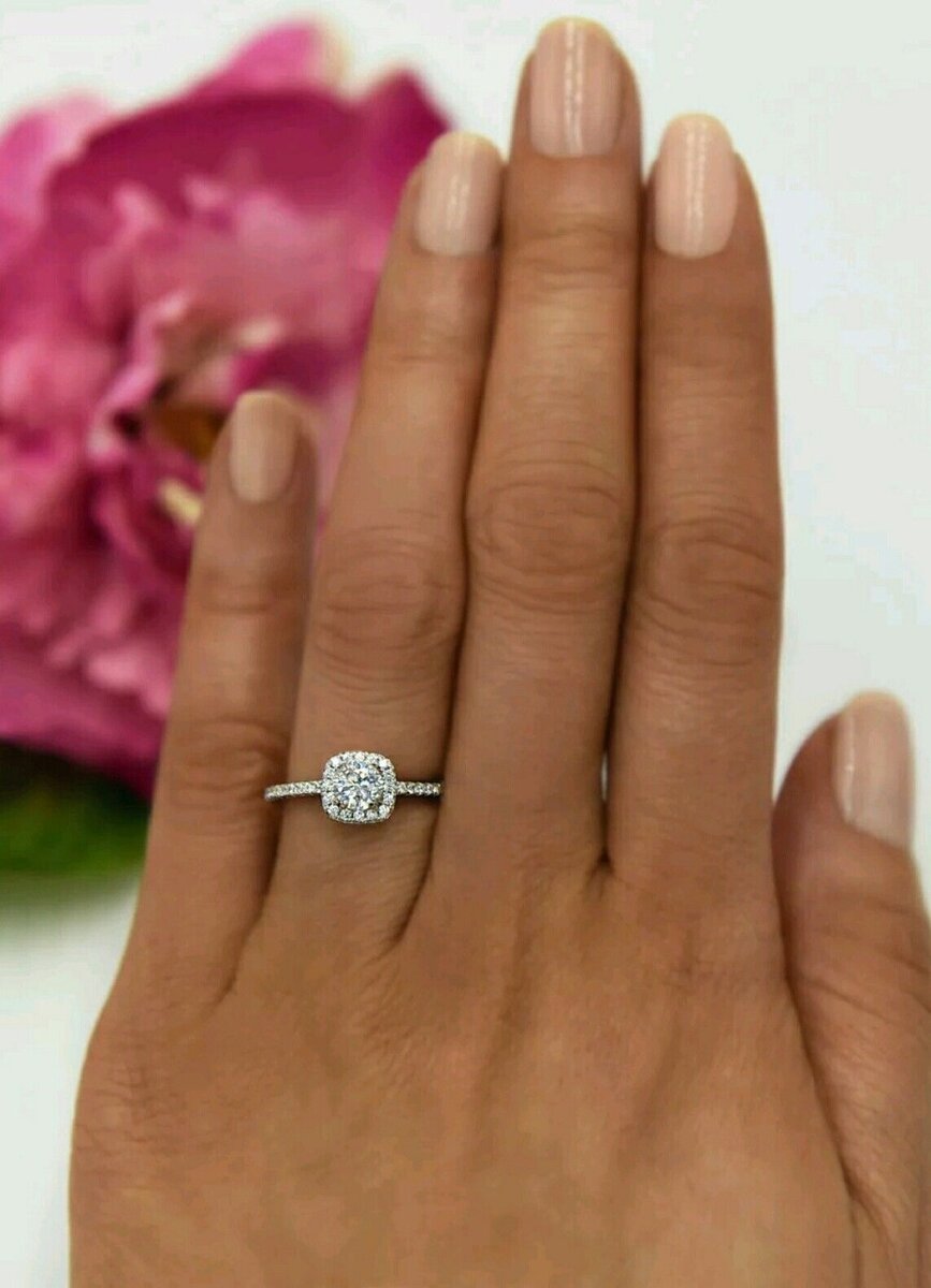 Bague de fiançailles 1 carats