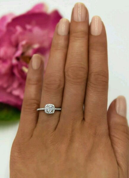 Bague de fiançailles 1 carats