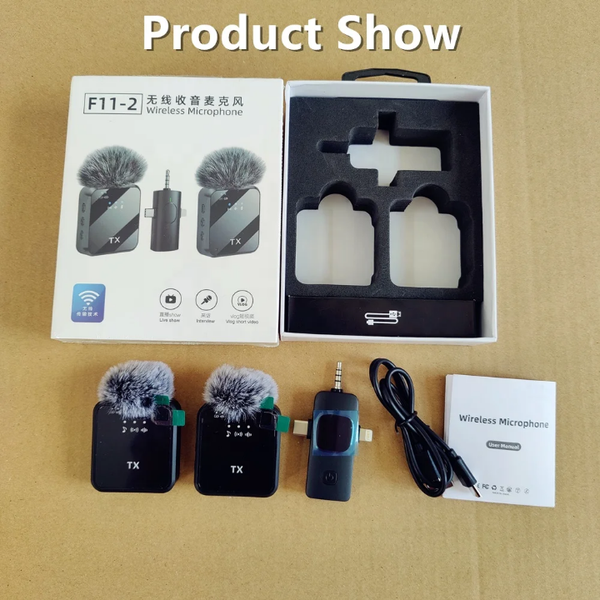 Microphones sans fil F11-2