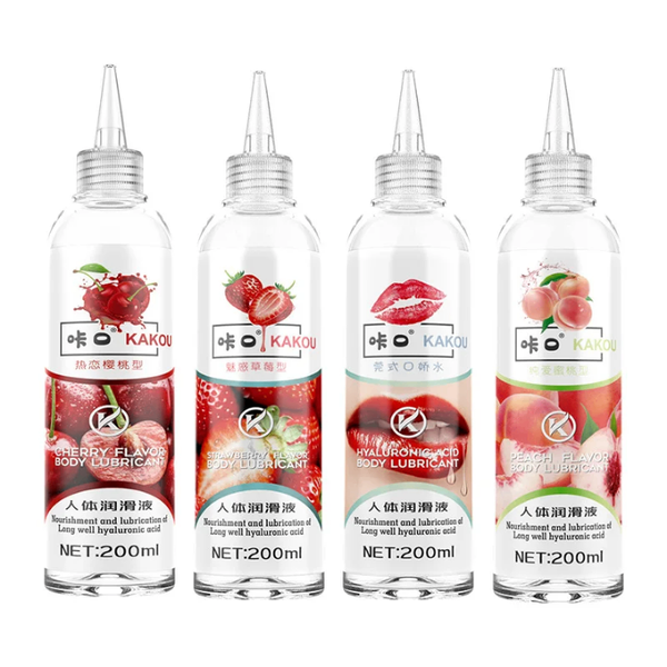 Gel lubrifiant fruits